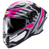 Integrálna helma Caberg Drift Evo II Horizon matt grey/black/fuchsia