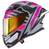 Integrálna helma Caberg Drift Evo II Horizon matt grey/black/fuchsia