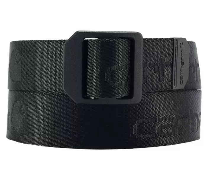 Opasok CARHARTT NYLON WEBBING LADDER LOCK BELT BLACK