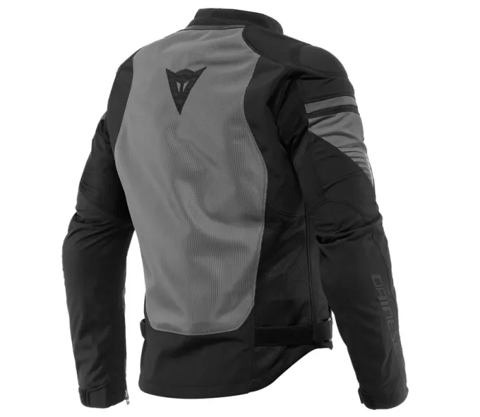 Bunda na moto Dainese AIR FAST TEX JACKET BLACK/GRAY/GRAY