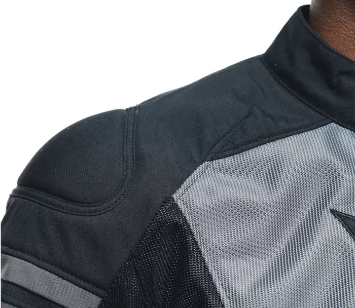 Bunda na moto Dainese AIR FAST TEX JACKET BLACK/GRAY/GRAY