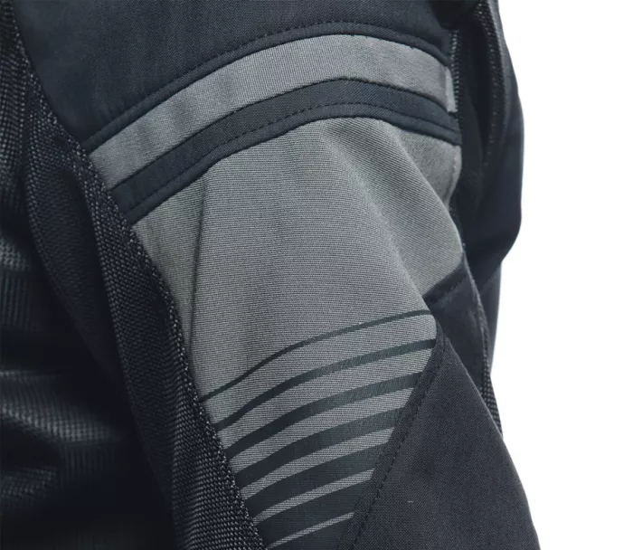 Bunda na moto Dainese AIR FAST TEX JACKET BLACK/GRAY/GRAY