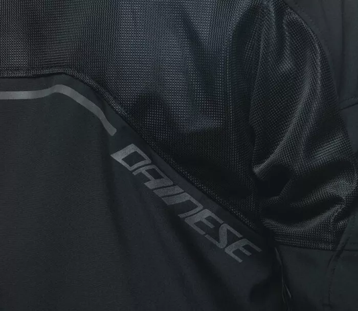 Bunda na moto Dainese IGNITE AIR TEX JACKET BLACK/BLACK/GRAY-REFLEX