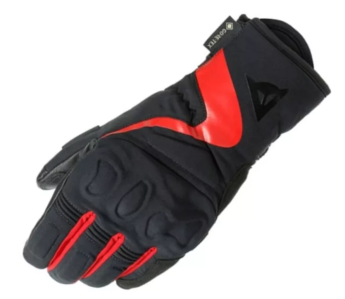 Dámské rukavice Dainese NEBULA GORE-TEX GLOVES LADY BLACK/RED