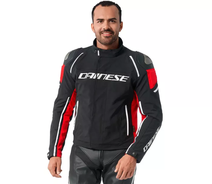 Bunda na moto Dainese RACING 3 D-DRY BLACK/BLACK/RED