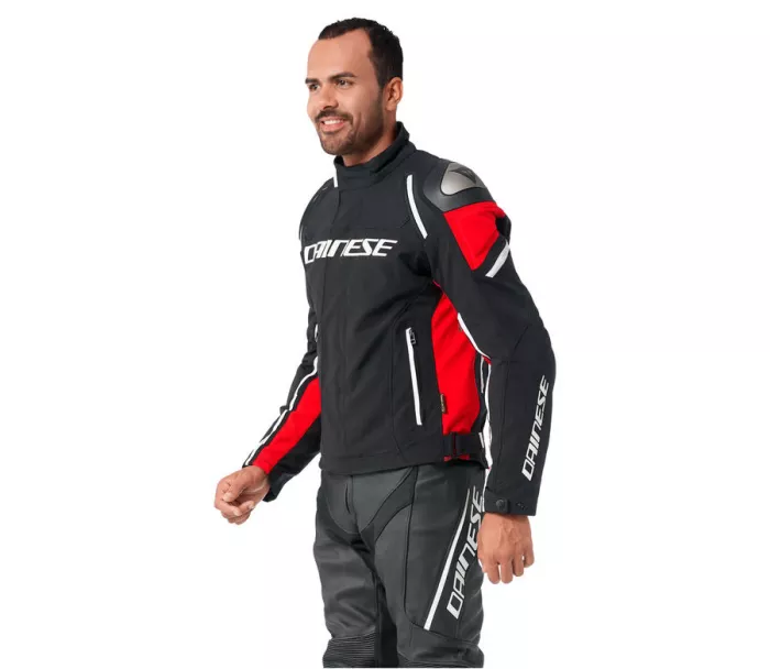 Bunda na moto Dainese RACING 3 D-DRY BLACK/BLACK/RED