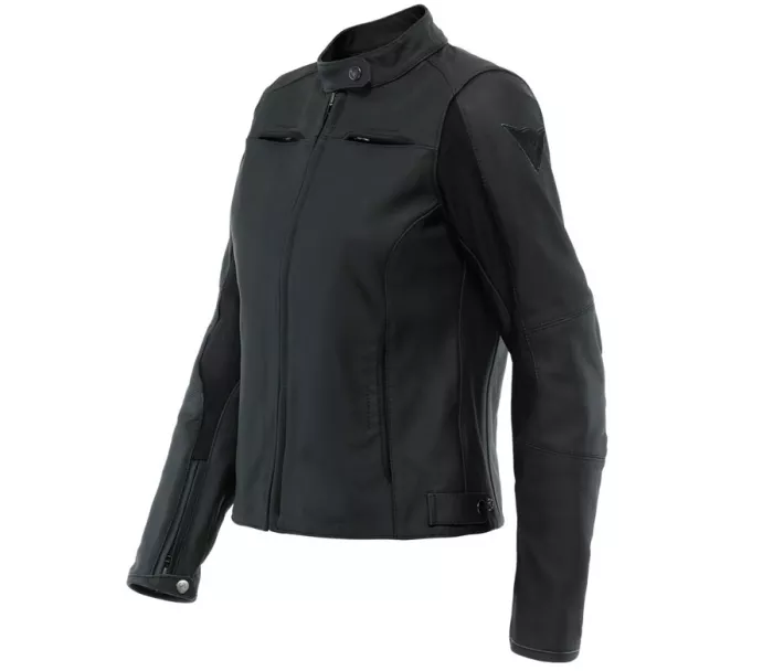 Dámská bunda Dainese RAZON 2 LADY LEATHER JACKET Black