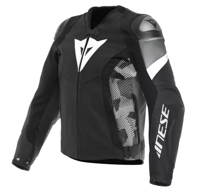 Bunda na moto Dainese F13 AVRO 5 BLACK/WHITE/ANTHRACITE