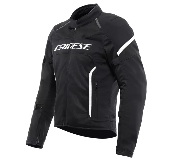 Pánska bunda Dainese AIR FRAME 3 TEX BLACK/WHITE