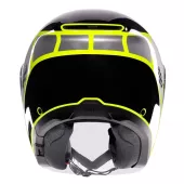 Otvorená prilba AGV IRIDES E2206 DAVAO BLACK/GREY/YELLOW FLUO