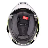 Otvorená prilba AGV IRIDES E2206 DAVAO BLACK/GREY/YELLOW FLUO