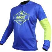 Pánsky dres Nabajk Deshtny long sleeve dark blue/yellow