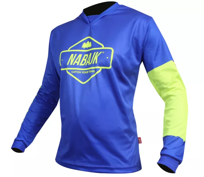 Pánsky dres Nabajk Deshtny long sleeve dark blue/yellow