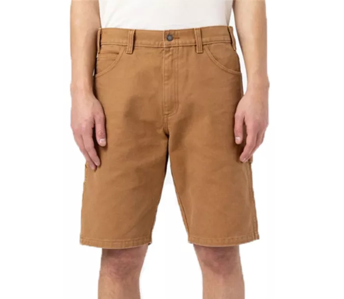 Kraťasy DICKIES DUCK CANVAS SHORTS REC BROWN DUCK