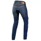 Dámske džínsy na moto Trilobite Parado doublelayer AAA skinny fit blue level 2 (predĺžené)