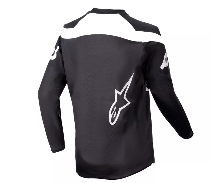 Detský motokrosový dres Alpinestars Racer Hana black/white