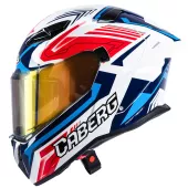 Helma na moto Caberg Drift Evo II Jarama white/red/blue