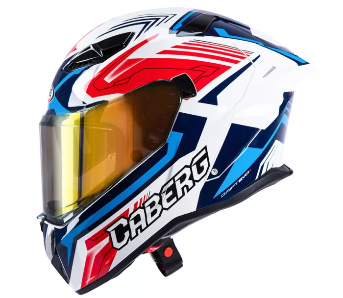 Helma na moto Caberg Drift Evo II Jarama white/red/blue