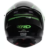 Helma na moto XRC DROD black/green