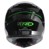 Helma na moto XRC DROD black/green