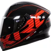 Helma na motorku XRC DROD black/red