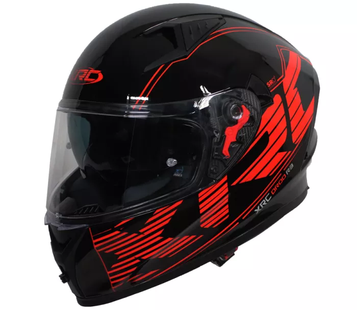 Helma na motorku XRC DROD black/red