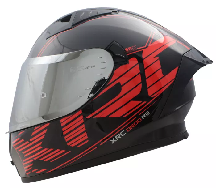 Helma na motorku XRC DROD black/red