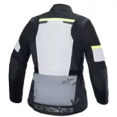 Pánska bunda na moto Alpinestars Andes Air Drystar ice grey/dark grey/black