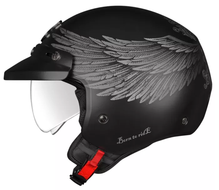 Otvorená helma NEXX Y.10 Eagle Rider black grey MT