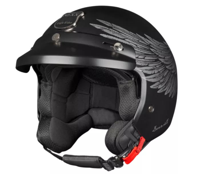 Otvorená helma NEXX Y.10 Eagle Rider black grey MT