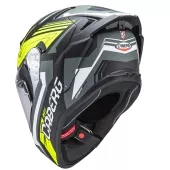 Integrálna helma Caberg Drift Evo II Jarama matt black/grey/yellow fluo