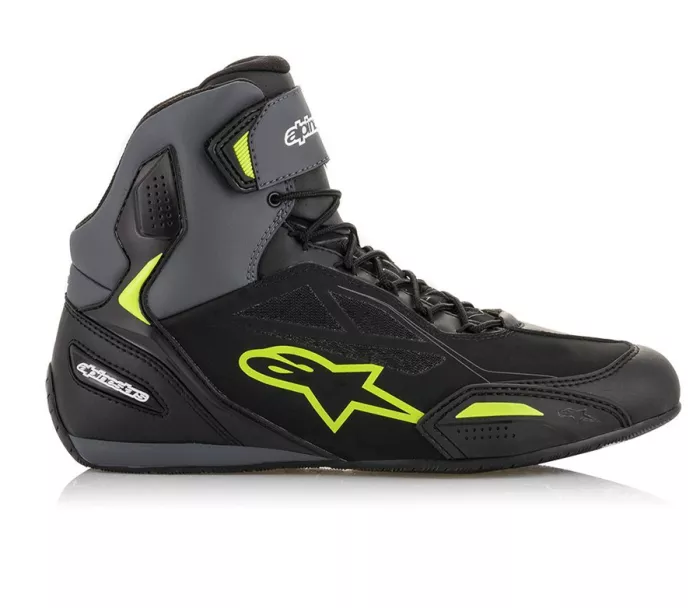 Topánky na motorku Alpinestars Faster-3 Drystar black / grey / fluo