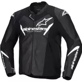 Pánska bunda na moto Alpinestars Faster V3 black/white