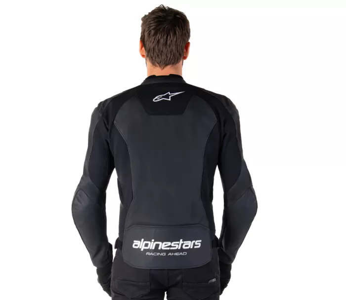 Pánska bunda na moto Alpinestars Faster V3 black/white