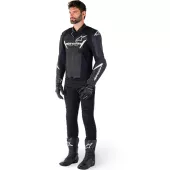 Pánska bunda na moto Alpinestars Faster V3 black/white