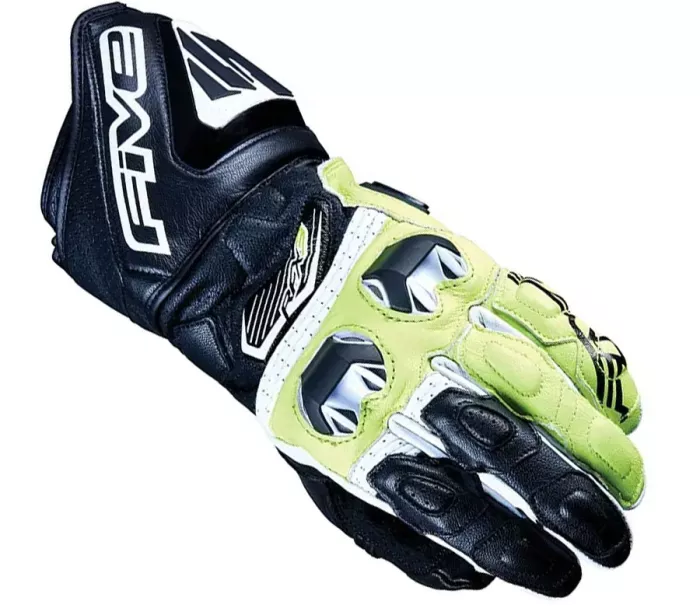 Rukavice na moto Five RFX3 black/fluo yellow