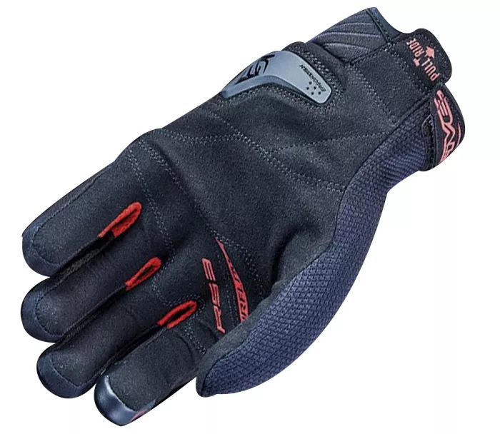 Rukavice na moto Five RS3 Evo airflow black/red