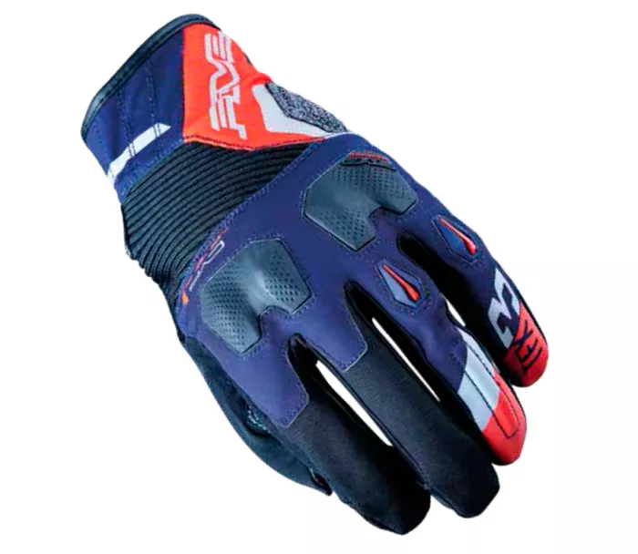 Rukavice na motorku Five TFX3 blue/red