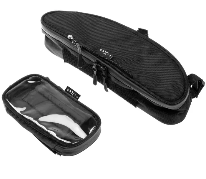 Puzdro na riadidlá motocykla CellularLine FIXED Handlebar Case, čierne