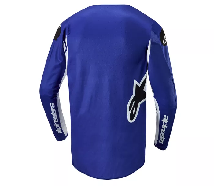 Motokrosový dres Alpinestars Fluid Lucent blue ray/white