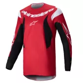 Motokrosový dres Alpinestars Fluid Haul bright red/black