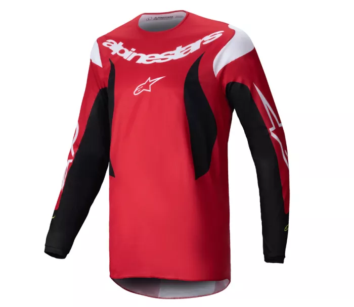 Motokrosový dres Alpinestars Fluid Haul bright red/black