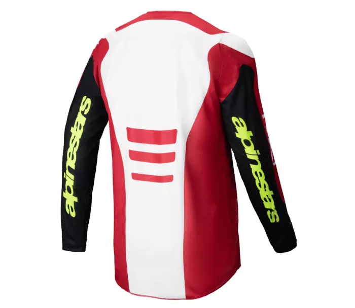 Motokrosový dres Alpinestars Fluid Haul bright red/black