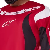 Motokrosový dres Alpinestars Fluid Haul bright red/black