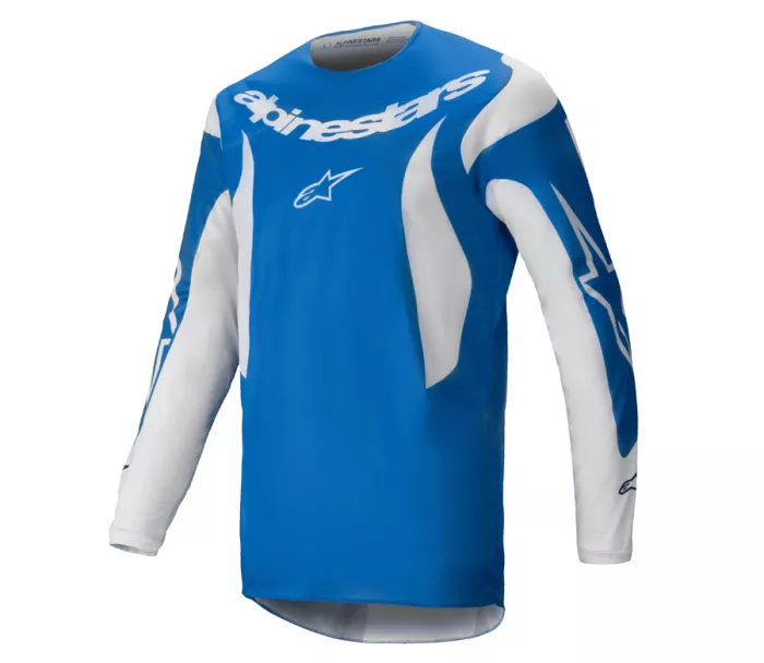 Motokrosový dres Alpinestars Fluid Haul blue/white