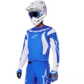 Motokrosový dres Alpinestars Fluid Haul blue/white