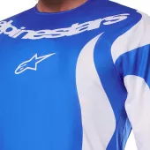 Motokrosový dres Alpinestars Fluid Haul blue/white