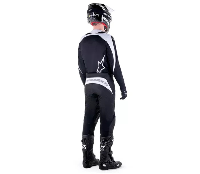 Motokrosový dres Alpinestars Fluid Narin black/white