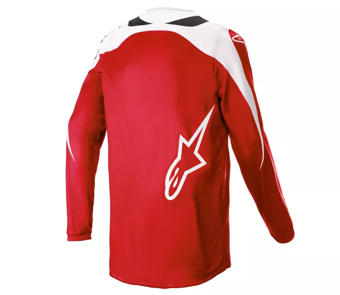 Motokrosový dres Alpinestars Fluid Narin red/white