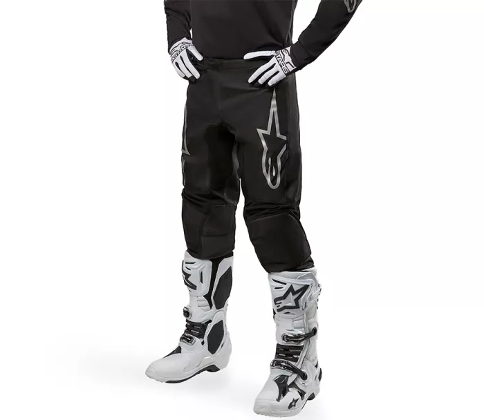 MX nohavice Alpinestars Fluid graphite black/silver